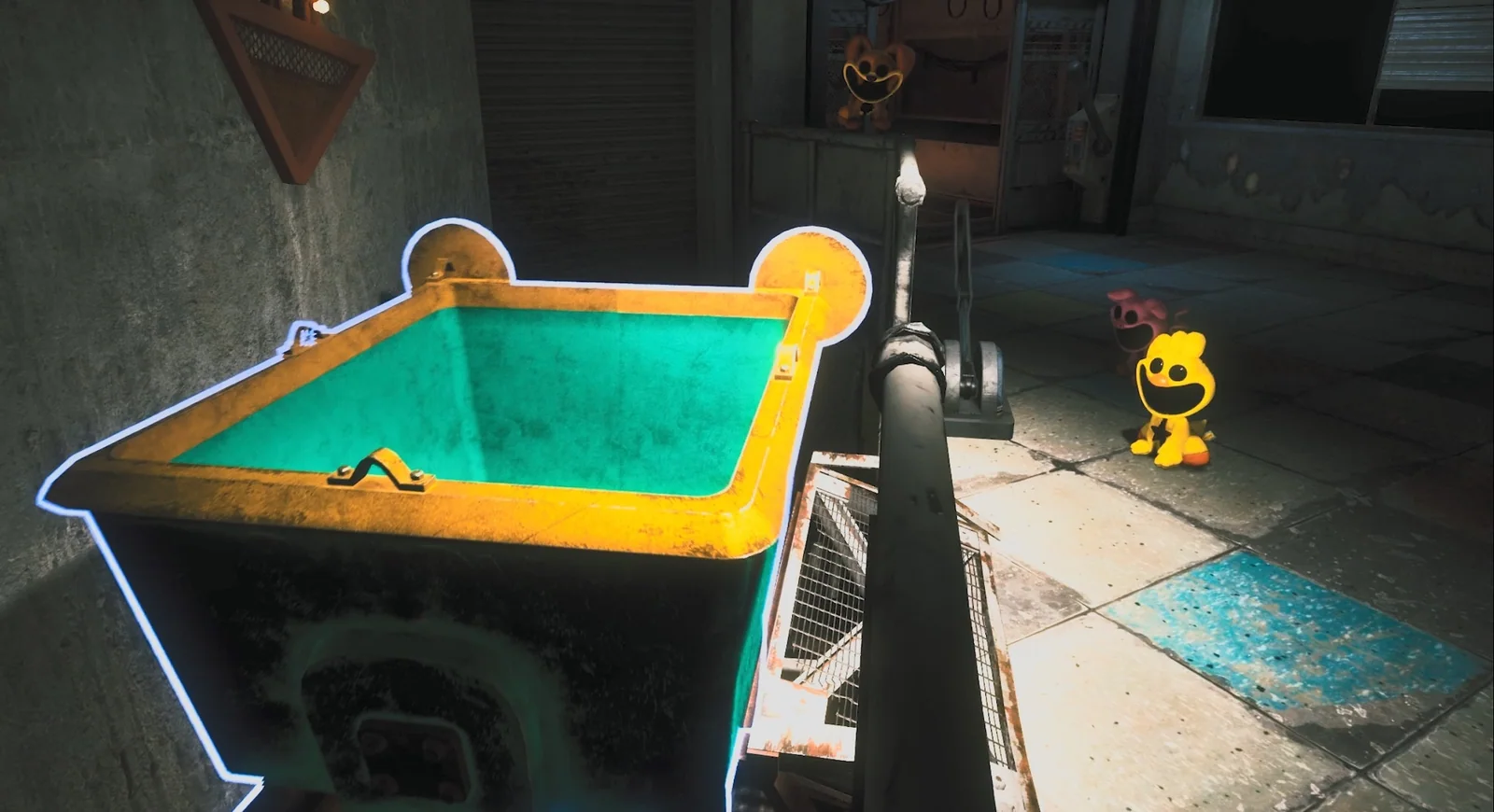 工場内で小さなCritterが作業を進める公開ゲーム画面