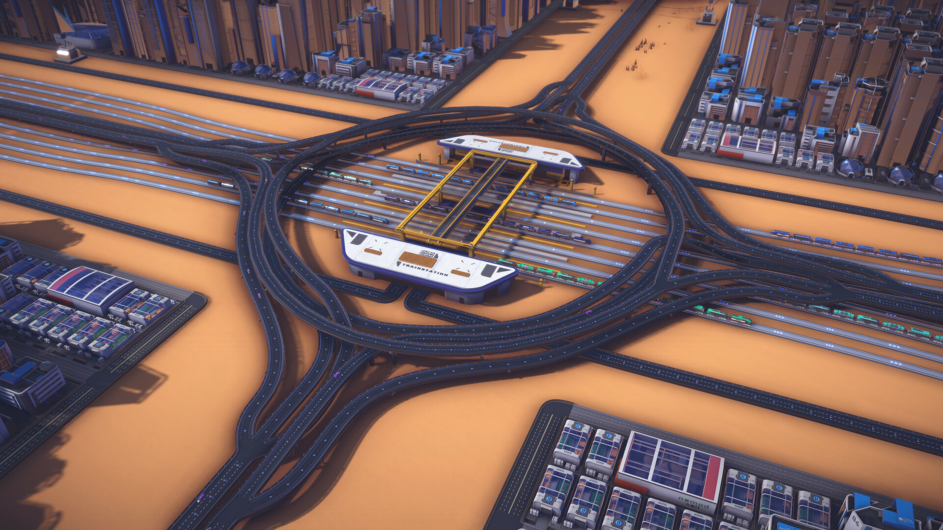 InfraSpace公式紹介画面：大きな交差点と複数車線の使い方を考える