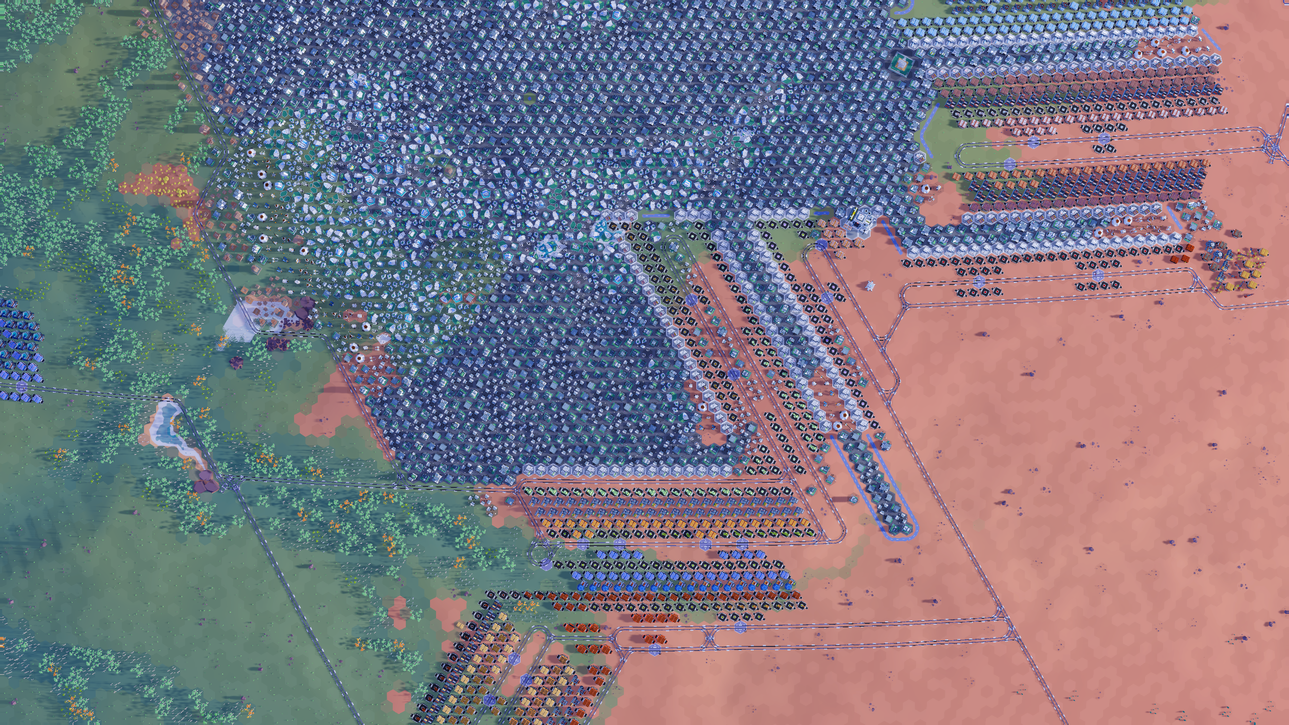 Plan B: Terraform公式紹介画面:都市と工業区画の広がりを少し引いて確認