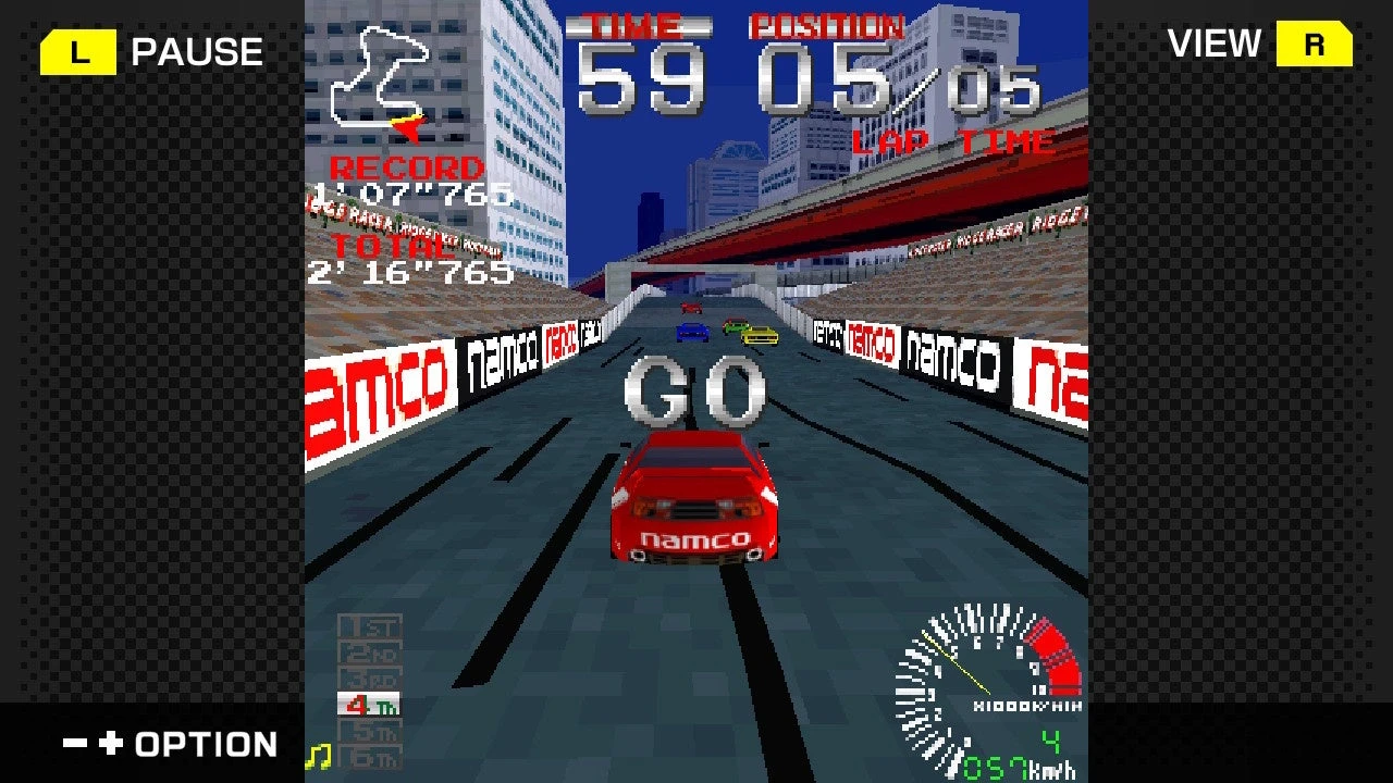公式提供のレース開始画面